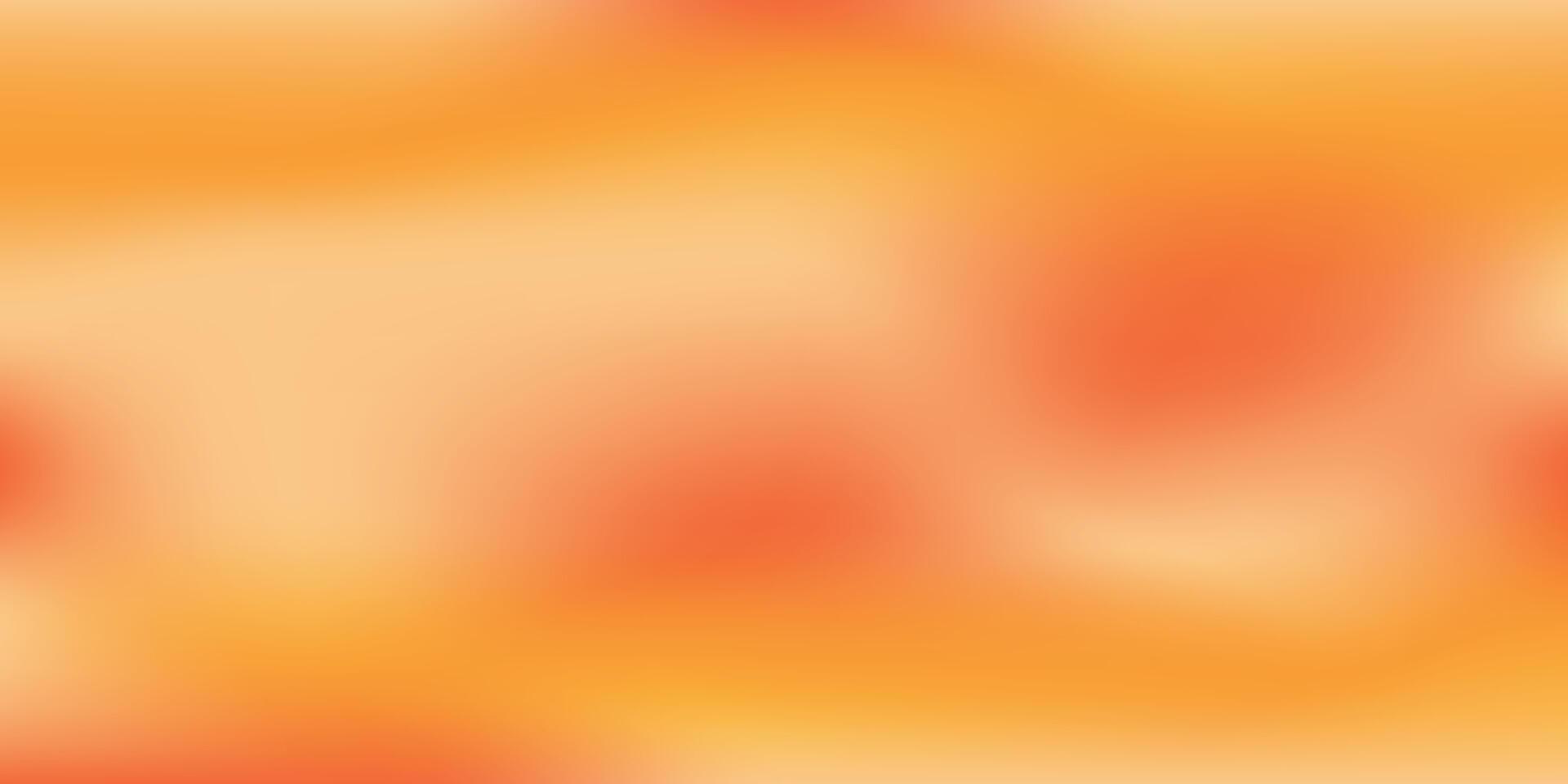 Autumn Abstract gradient background with warm orange and red color wave. Blurred empty banner vector