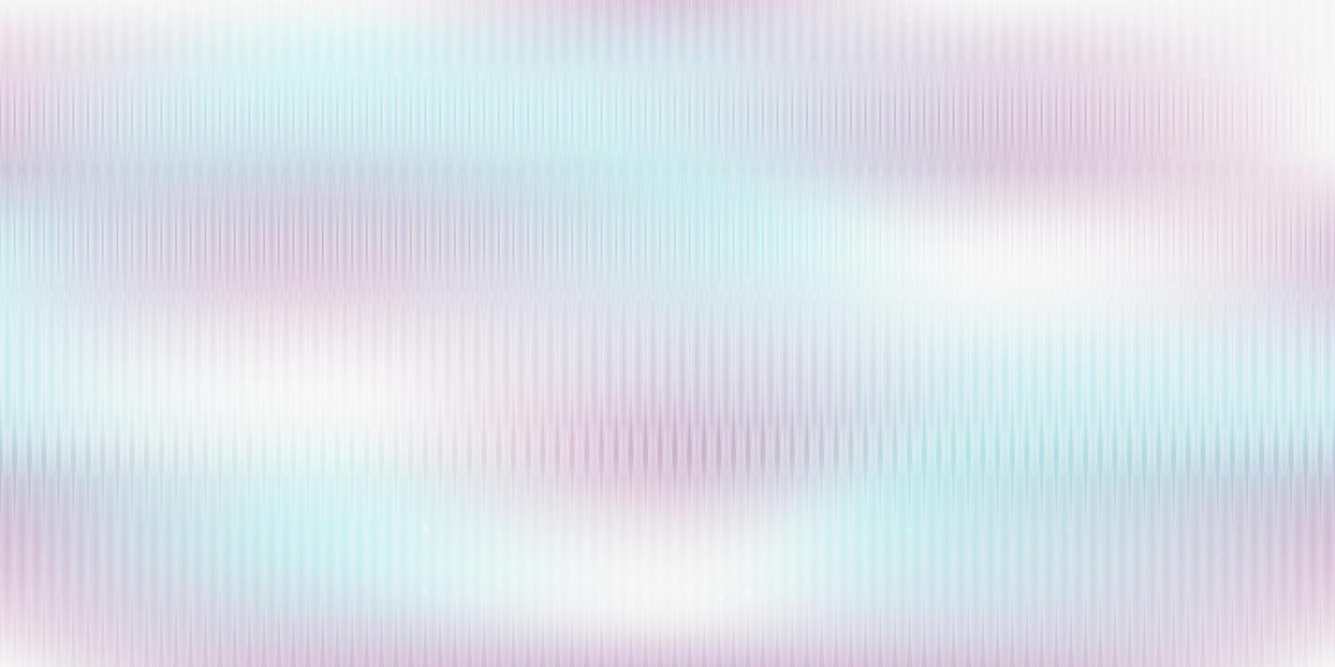Ribbed blue glass effect texture. Purple frosted acrylic bath wall background. Fluted door window closeup. Corrugated blurred gradient empty banner vector