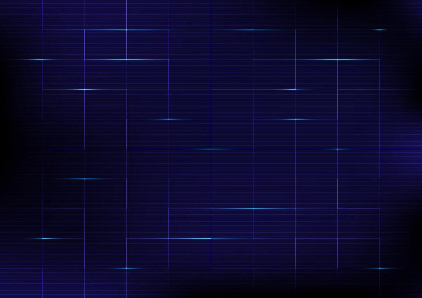 Abstract digital design featuring a blue neon grid pattern with thin glowing lines, creating a futuristic, tech-inspired aesthetic. vector