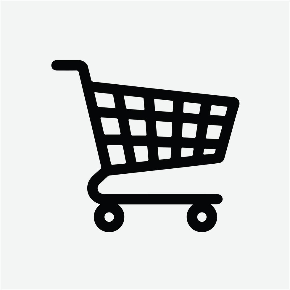 Shopping cart icon set, Full and empty shopping cart symbol, shop and sale. shopping cart symbol shop and sale icon. vector