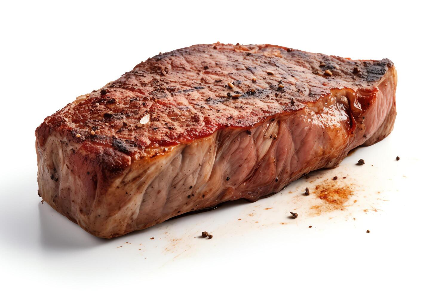A juicy and tender steak, grilled to perfection photo
