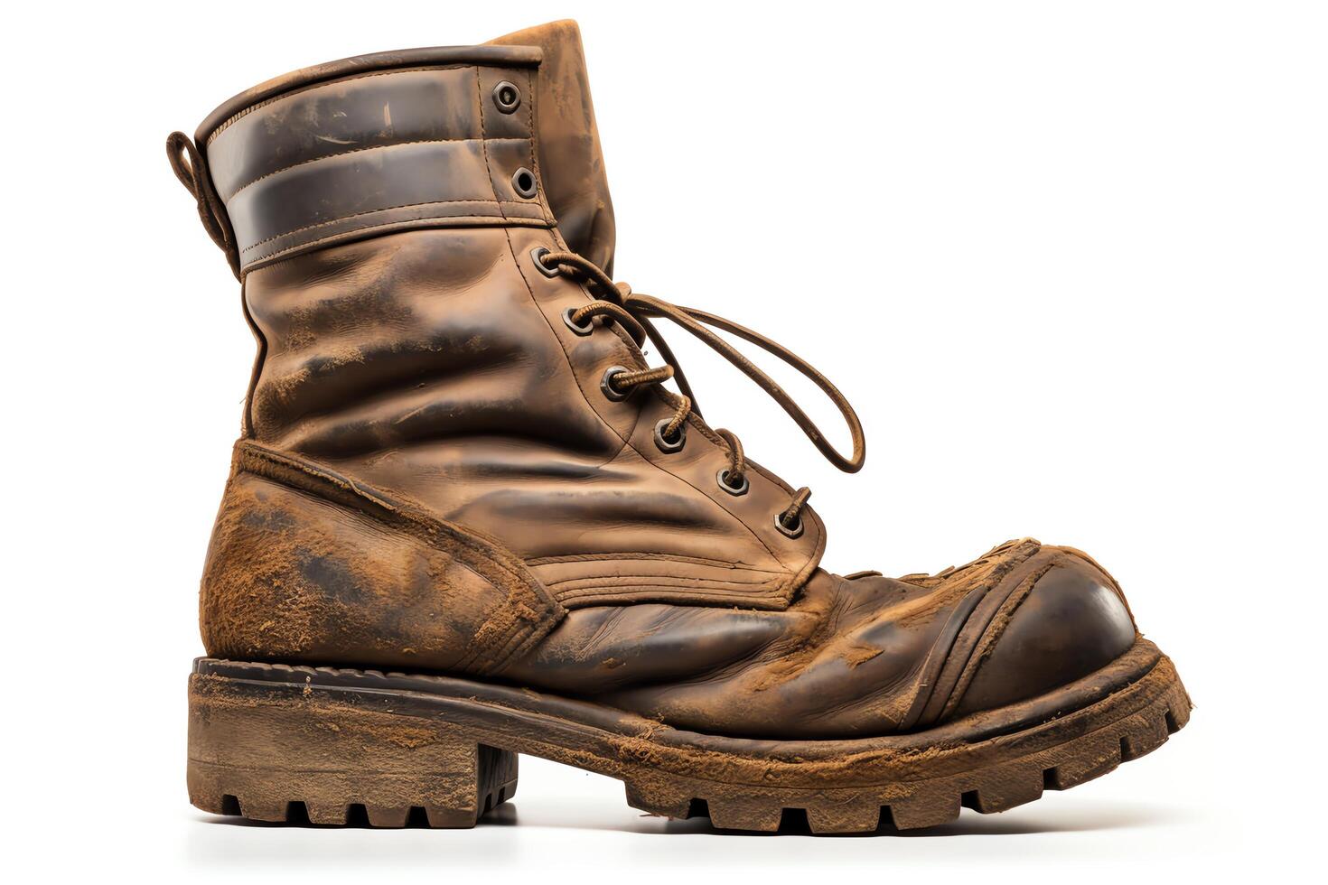 These boots were made for walking, and that's just what they'll do. One of a kind, just like you. photo