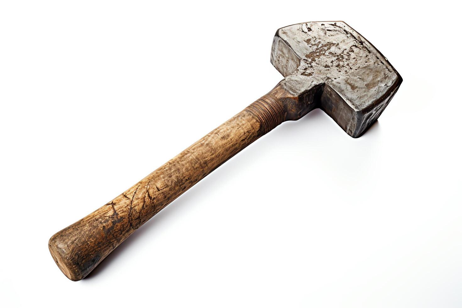 A well-used hammer is a testament to its owner's hard work and dedication photo