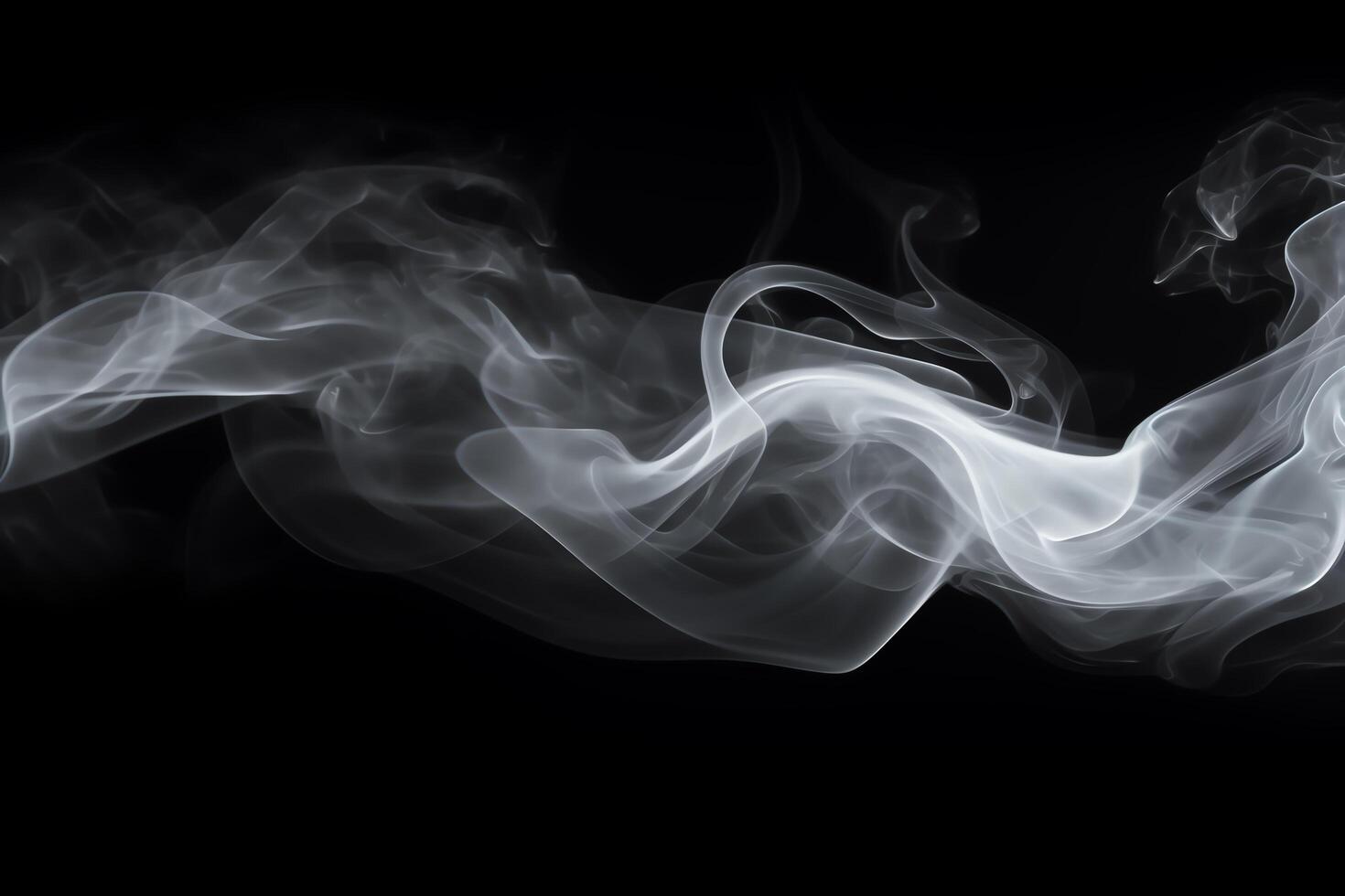 Enhance the details of the smoke. Make it look more realistic. Add some light and shadow to the smoke. photo