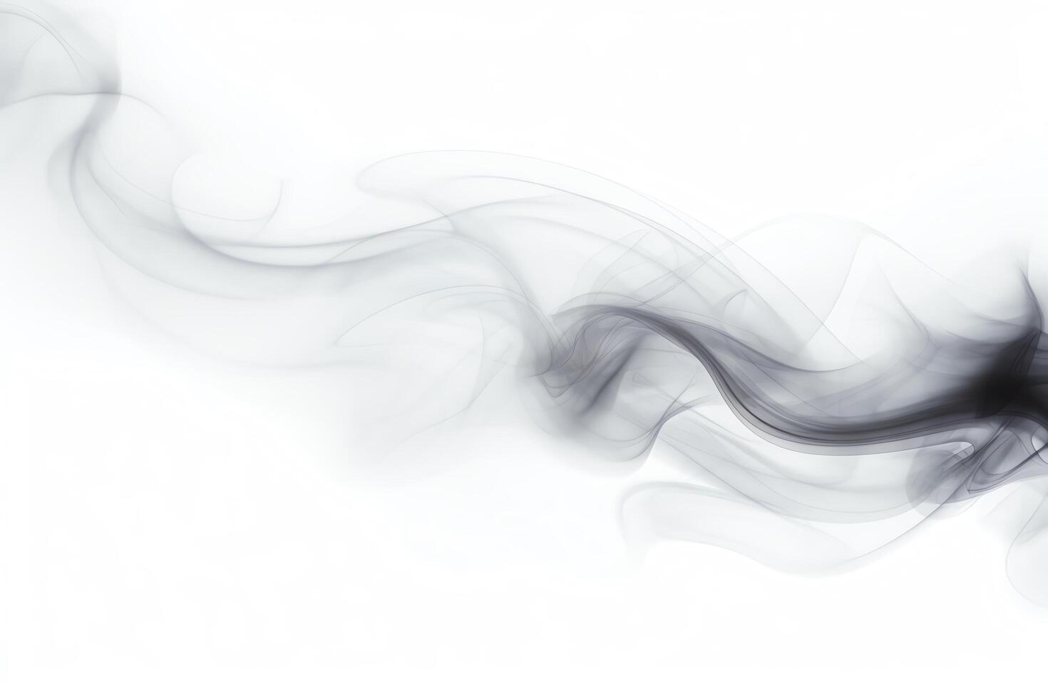 Enhance the details of this black smoke. Make it look more realistic. Add some subtle lighting effects. photo