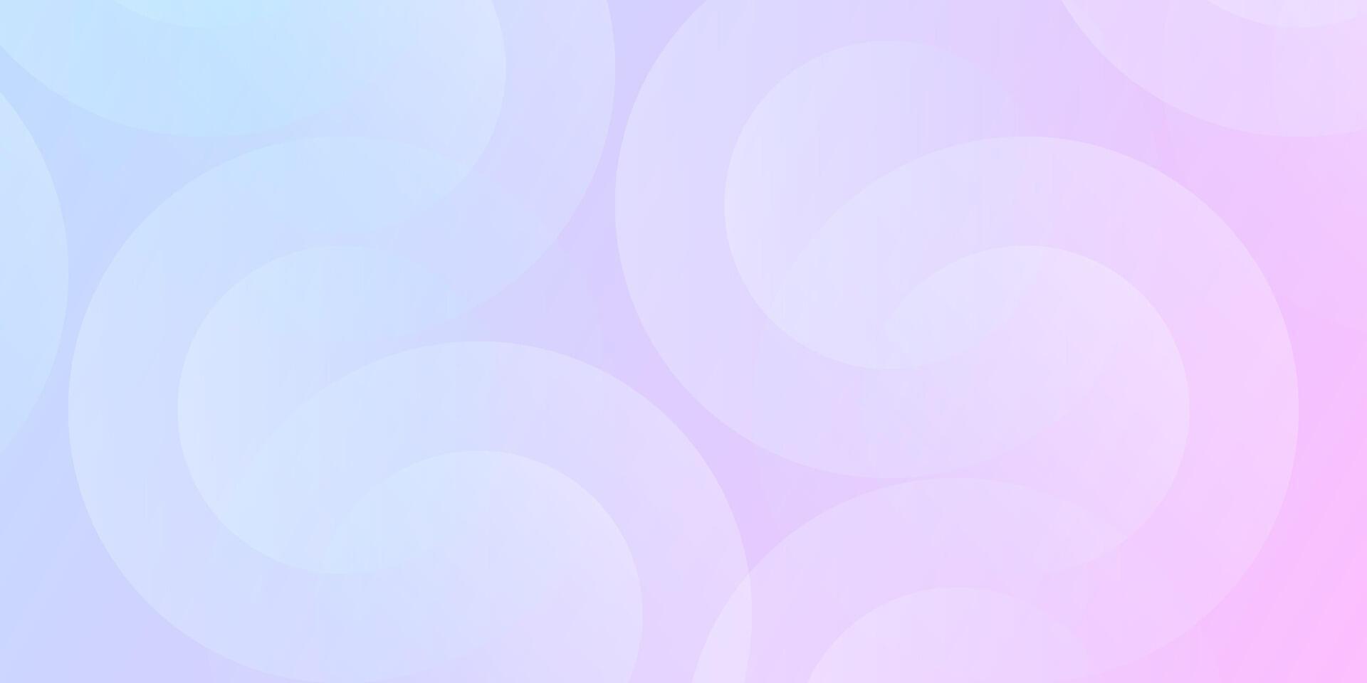 Modern Minimalistic circles banner background. Patel fluid colorful blue and purple gradations. Abstract geometric background. illustration. vector