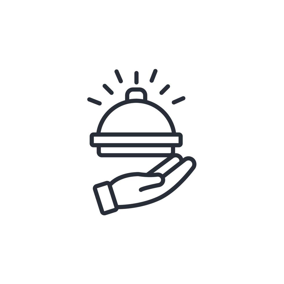 deliver icon. .Editable stroke.linear style sign for use web design,logo.Symbol illustration. vector