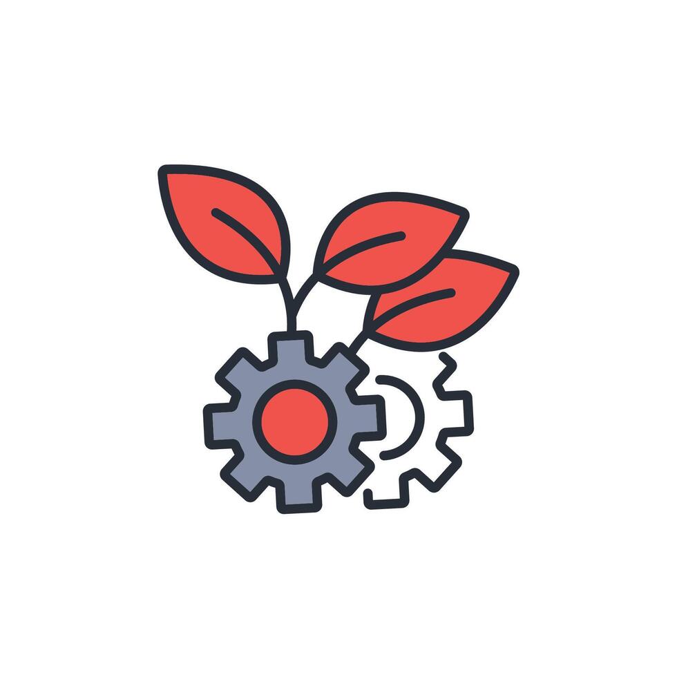agricultural engineering icon. .Editable stroke.linear style sign for use web design,logo.Symbol illustration. vector