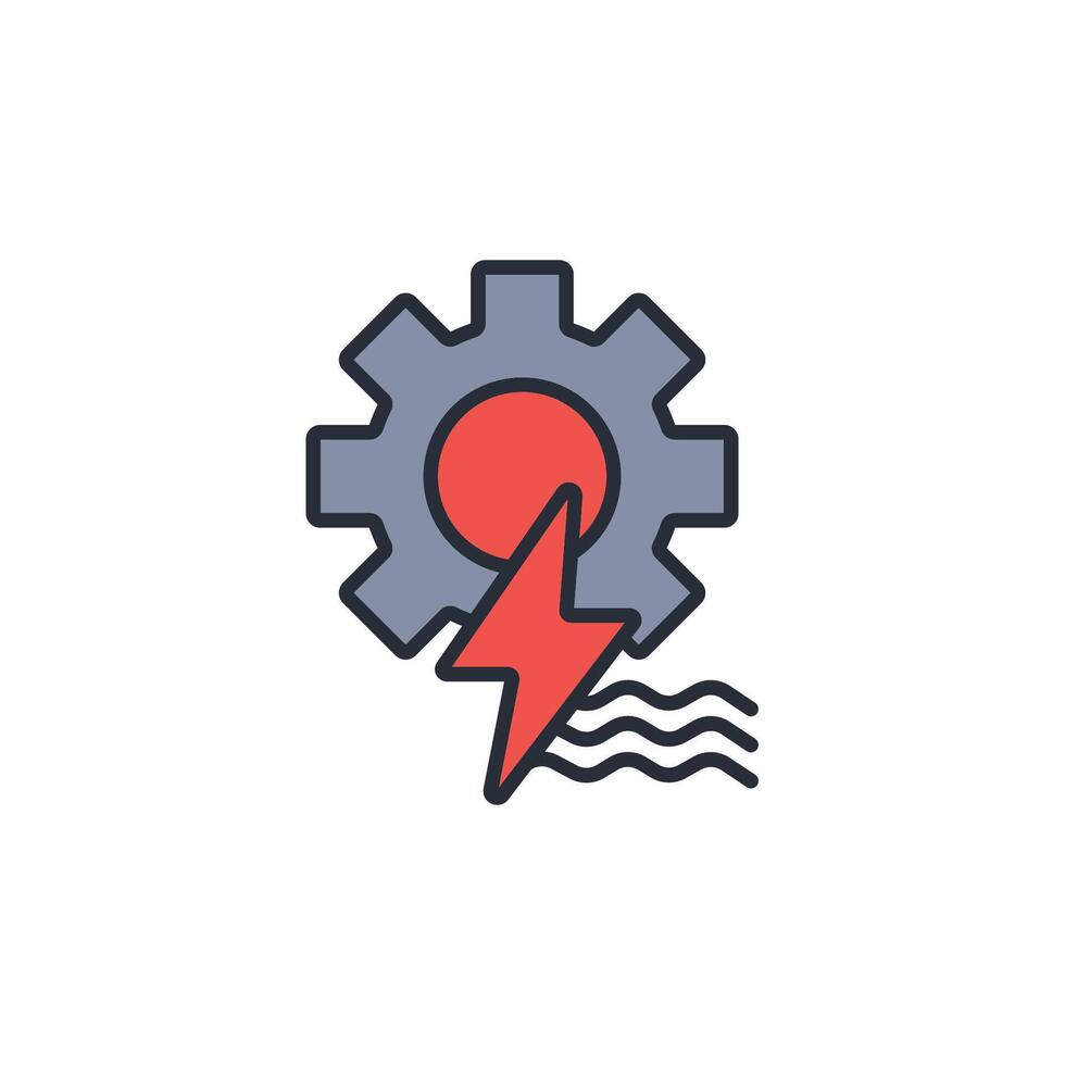 electrical engineering icon. .Editable stroke.linear style sign for use web design,logo.Symbol illustration. vector