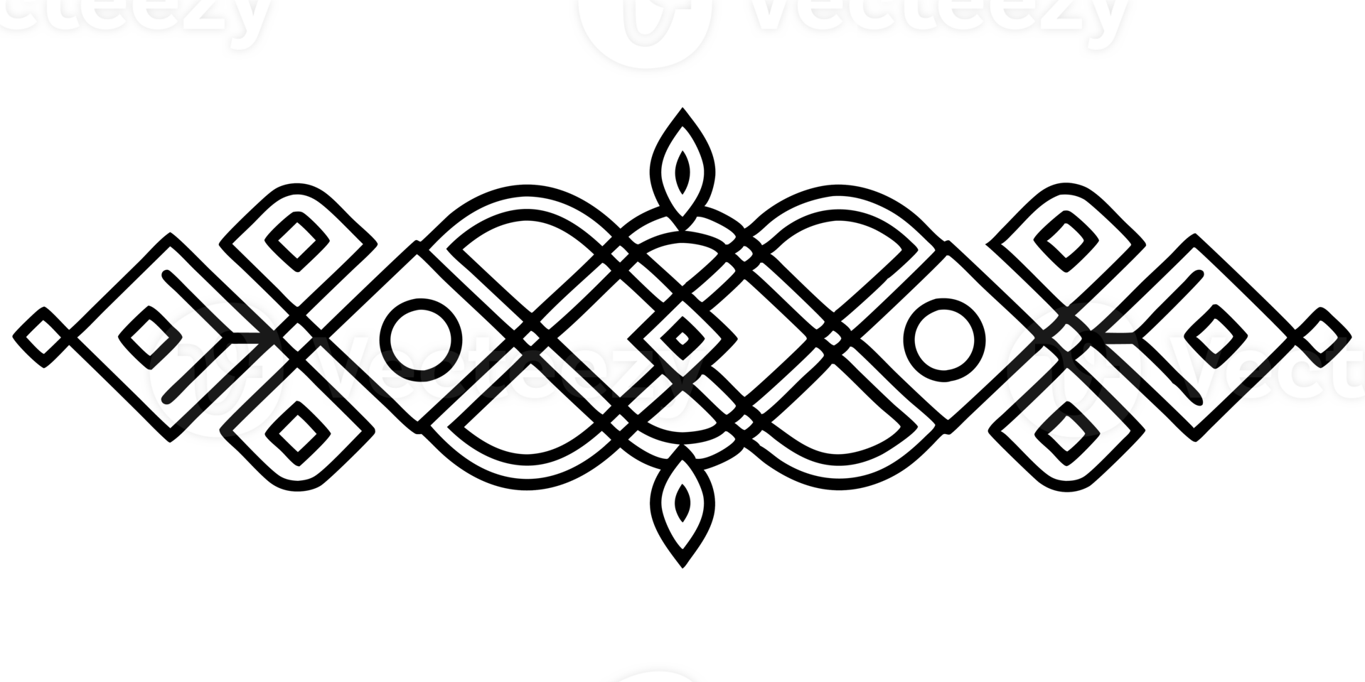 A Slavonic pattern cutouts png