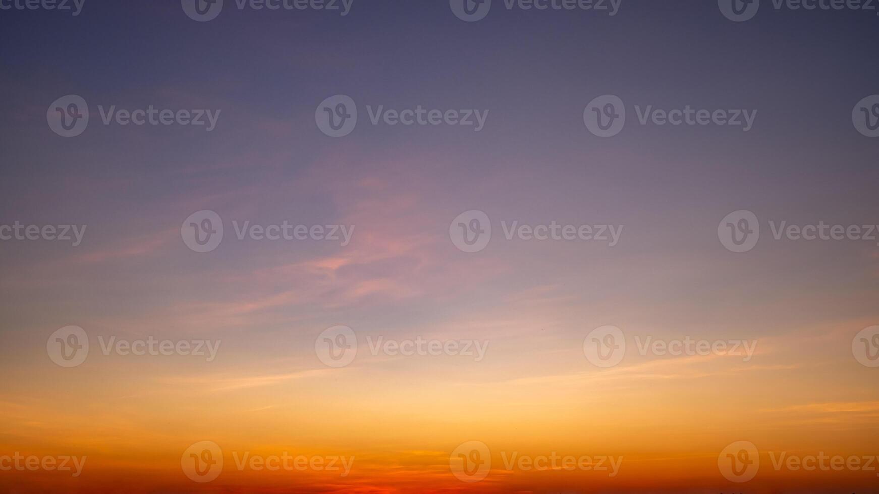 Beautiful , luxury soft gradient orange gold clouds and sunlight on the blue sky perfect for the background, take in everning,Twilight, Large size, high definition landscape photo