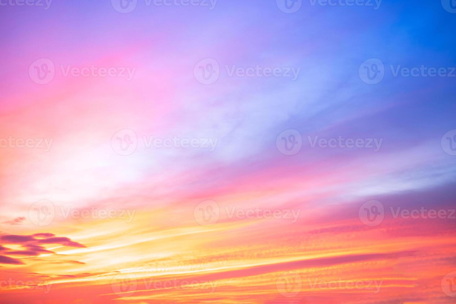 Beautiful , luxury soft gradient orange gold clouds and sunlight on the blue sky perfect for the background, take in everning,Twilight, Large size, high definition landscape photo