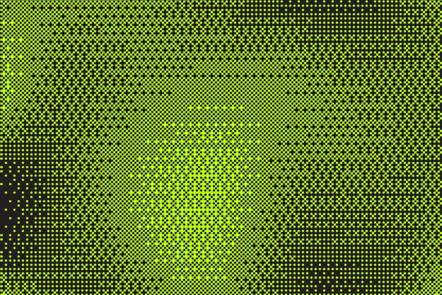 Pixel pattern background with bitmap game texture. Dotted dither green and black gradient bg. Abstract geometric noisy screen tone. Retro digital wallpaper vector