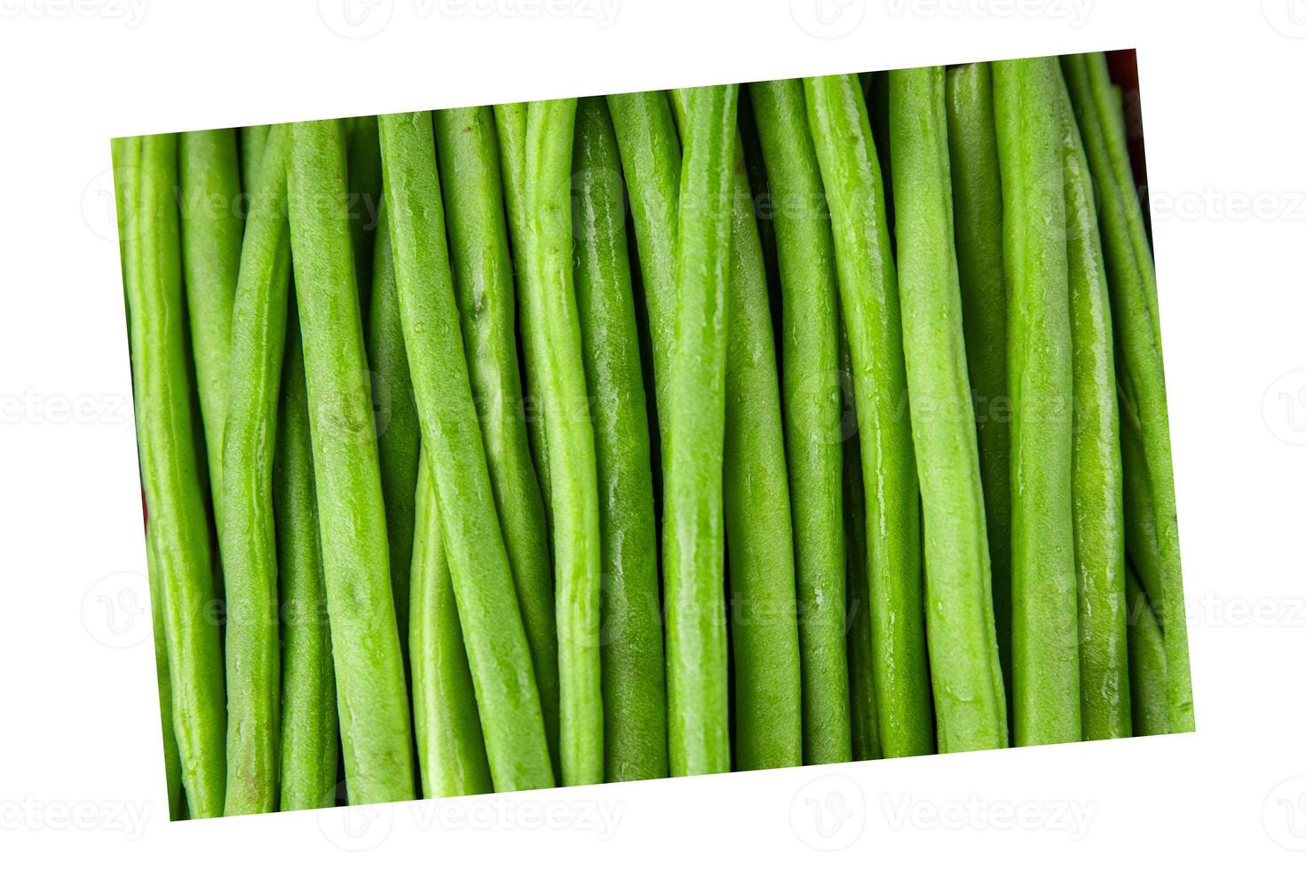 green beans fresh vegetable string bean fresh meal food snack on the table copy space food background rustic top view photo