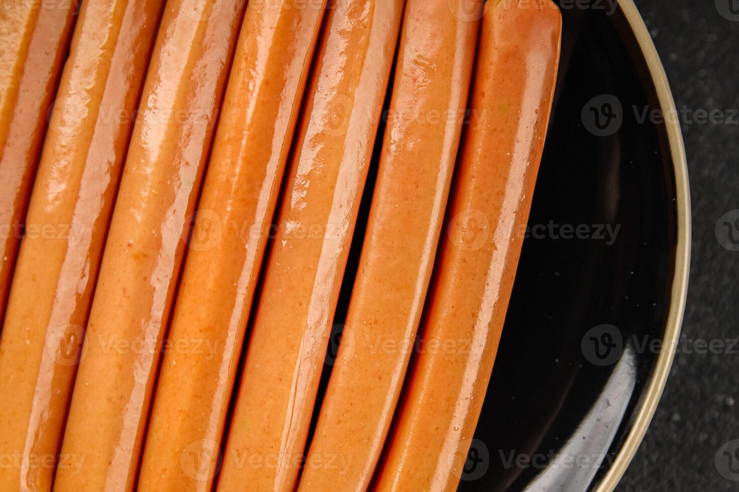 sausage meat vegetarian and vegan food dish vegetable protein seitan meatless soy wheat classic photo
