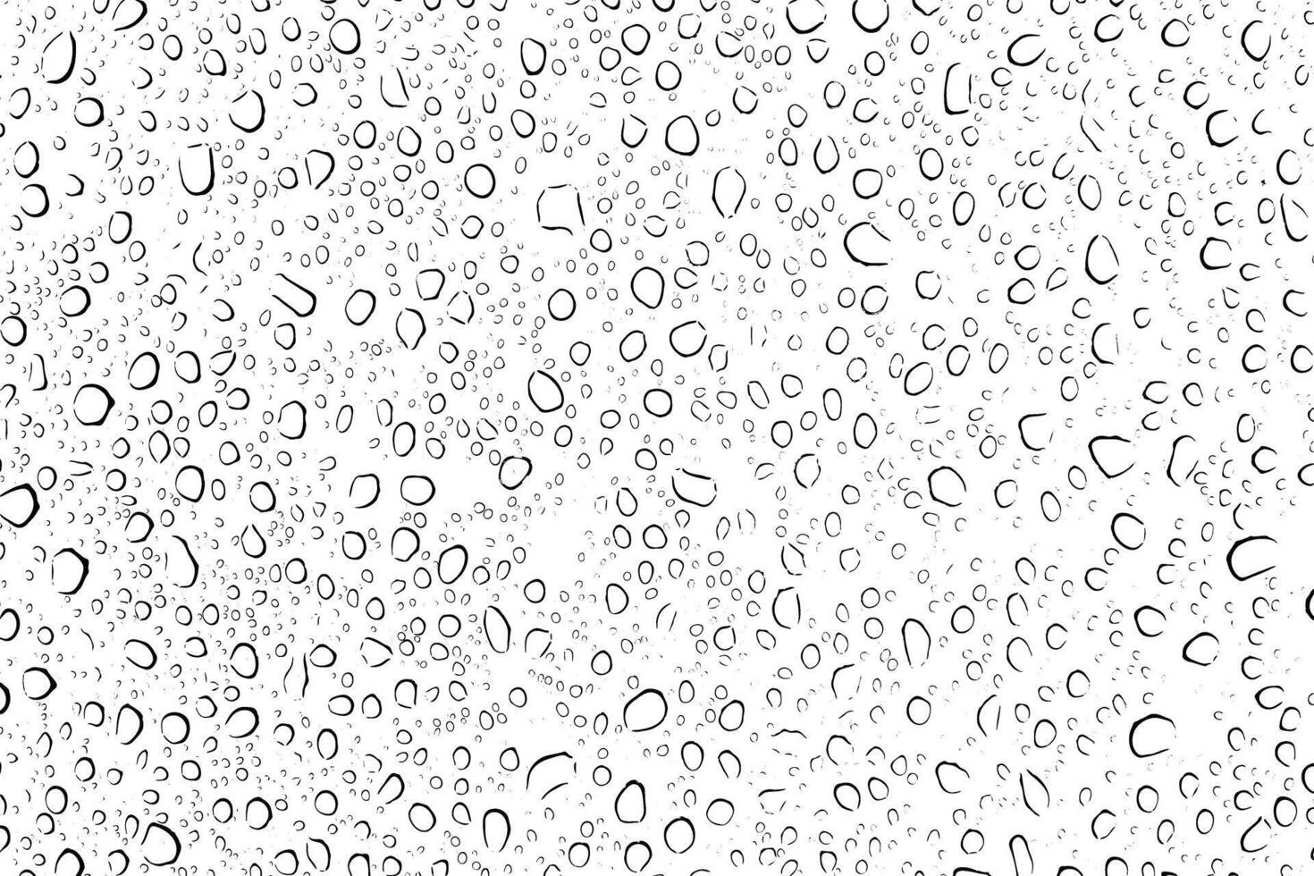 High-Quality Water Droplets Texture Illustration vector