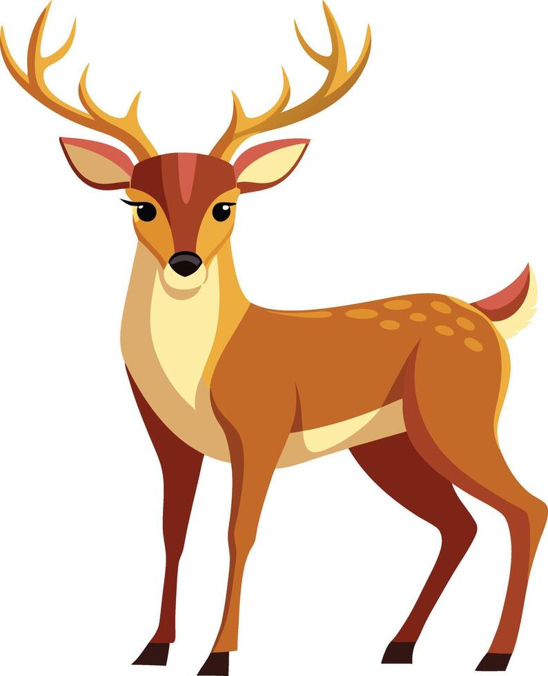 deer icon illustration vector