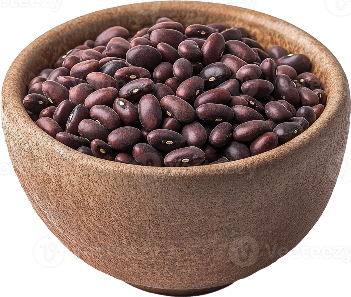 Velvet bean vegetable isolated, Tropical Legume Clipart - Velvet Bean in bowl illustration png