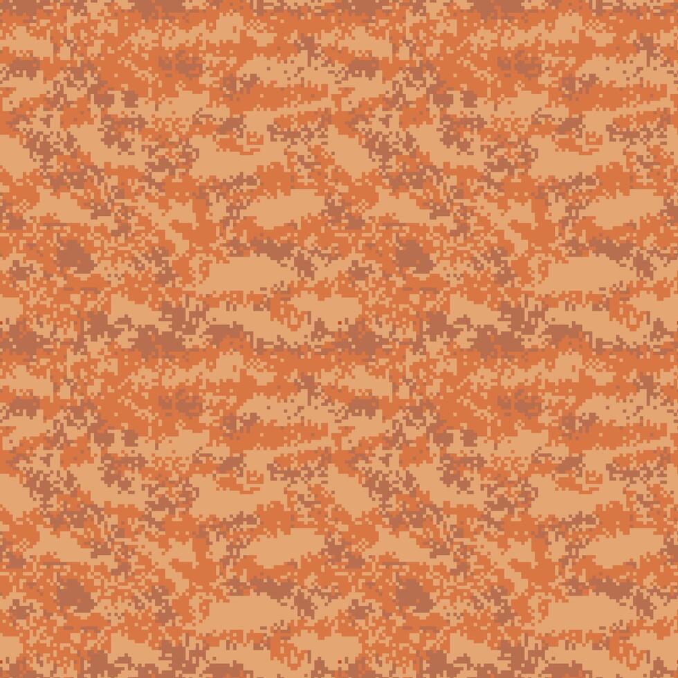 Abstract army pixel camouflage design. Military texture for outdoor clothing. vector