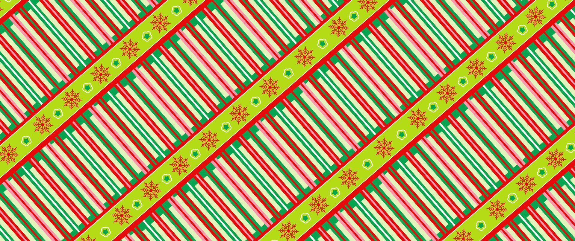 Colorful Christmas design with abstract snowflakes. vector