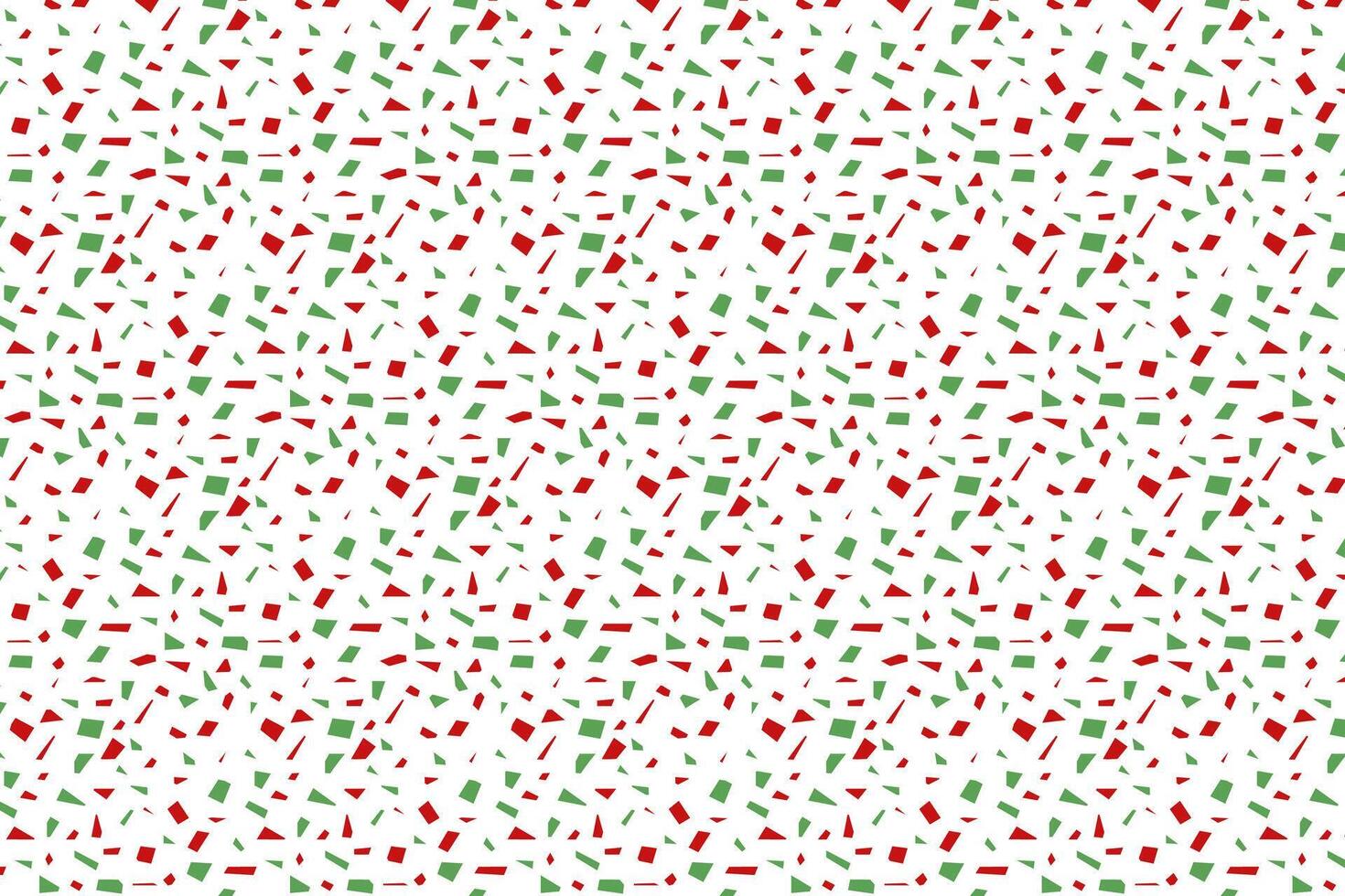 Christmas abstract design in tones of red and green colors. vector
