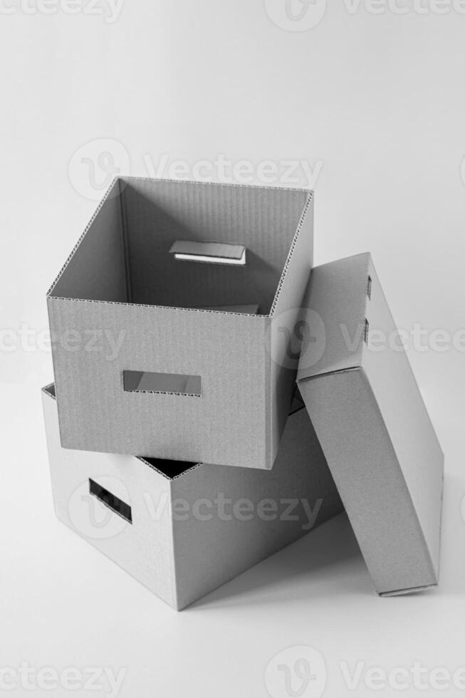 Blank White Cardboard Package Box Mocku Blank Image Box Mockup Blank Mockup photo