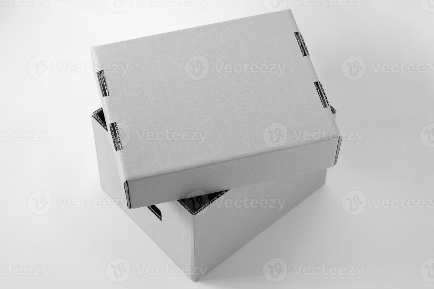 Blank White Cardboard Package Box Mocku Blank Image Box Mockup Blank Mockup photo