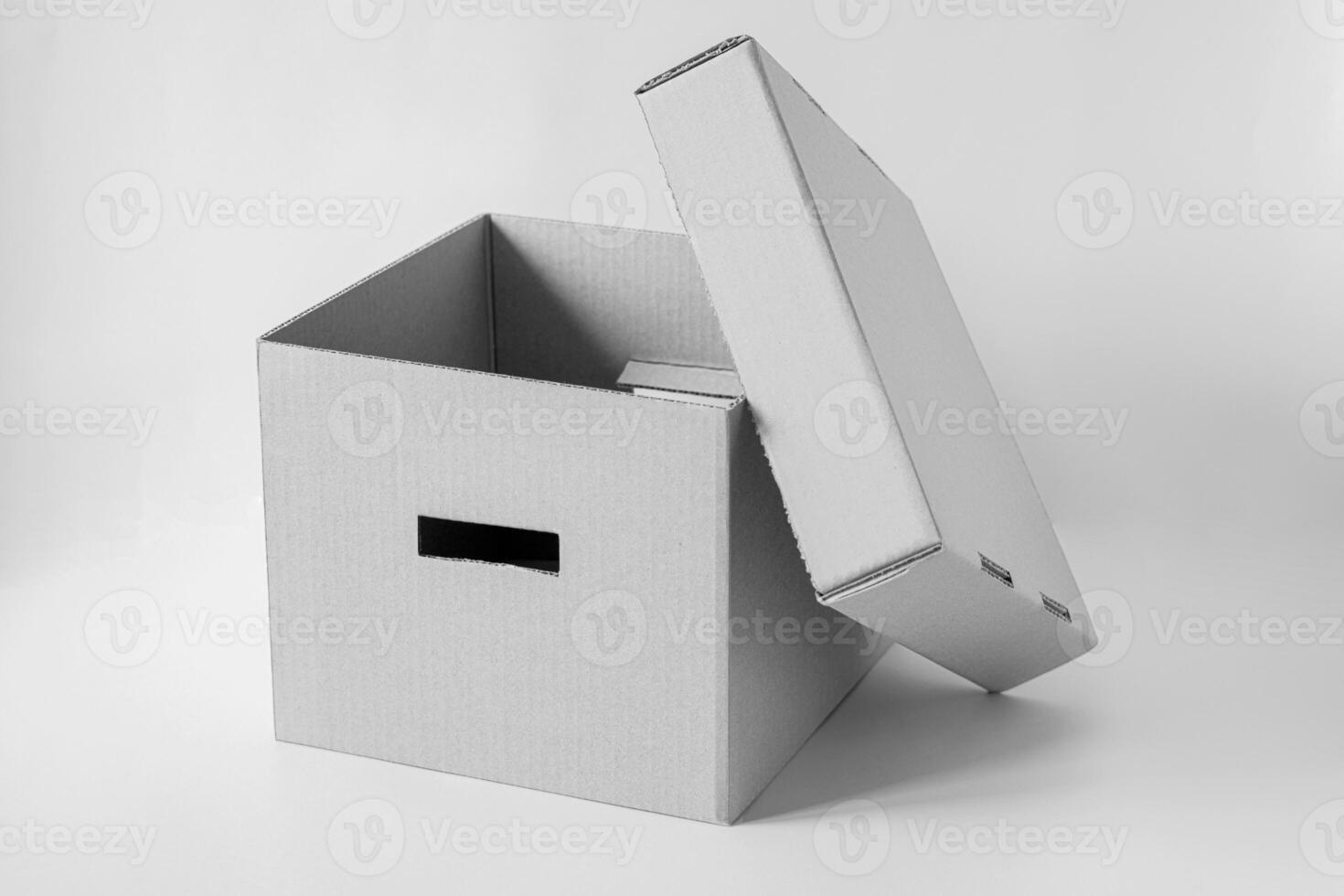 Blank White Cardboard Package Box Mocku Blank Image Box Mockup Blank Mockup photo