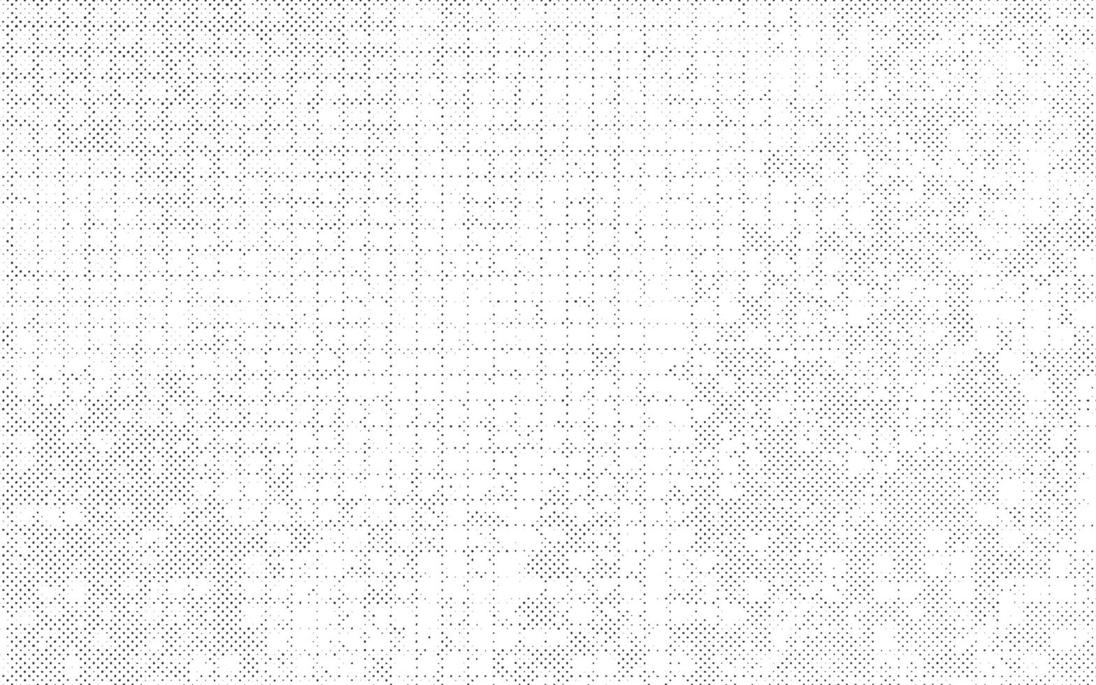 Distressed white grainy halftone texture. Dust overlay textured. Grain noise particles - Black and white seamless pattern effects and rusted black background. illustration photo