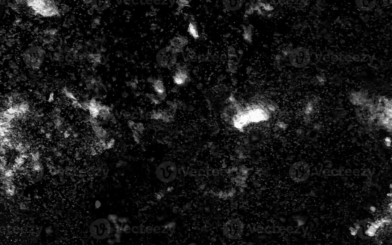 Abstract elegant dark black background illustration with vintage distressed grunge texture and white charcoal color paint. Dark grey textured concrete wall splash particle white fire effect. photo