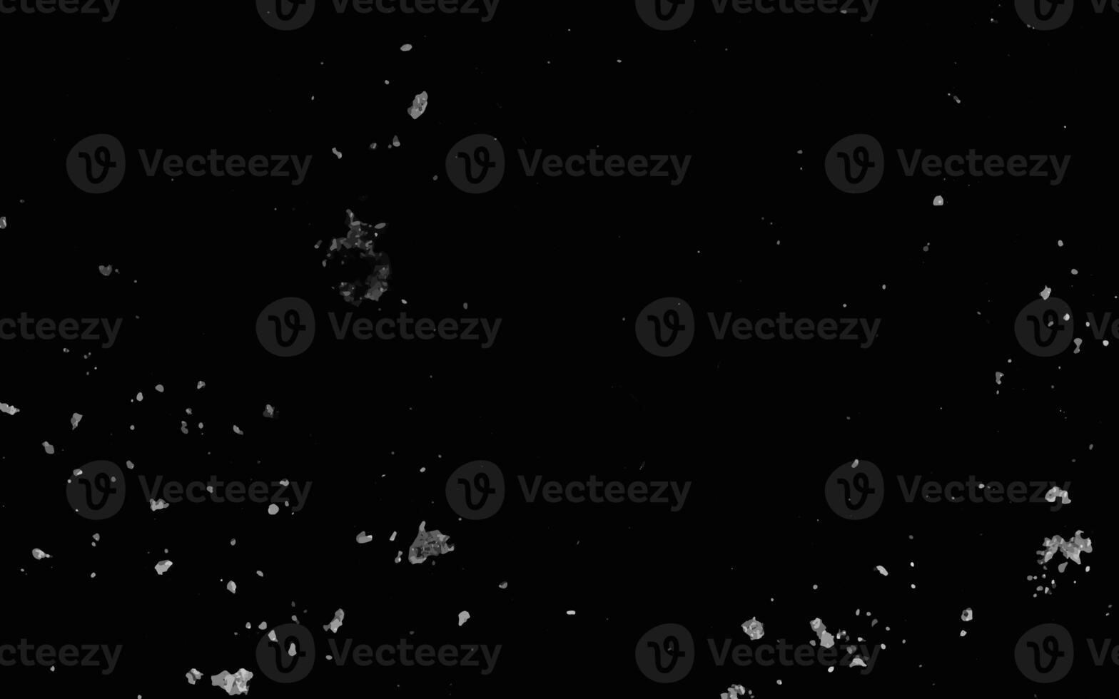 Abstract elegant dark black background illustration with vintage distressed grunge texture and white charcoal color paint. Dark grey textured concrete wall splash particle white fire effect. photo