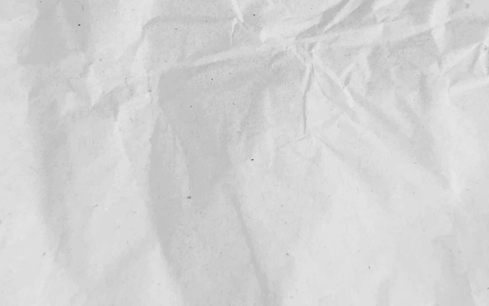 White crumpled craft paper texture as background. Light grey paper texture, Old vintage page or grunge vignette of old newspaper. Pattern rough art creased grunge letter with copy space for text. photo