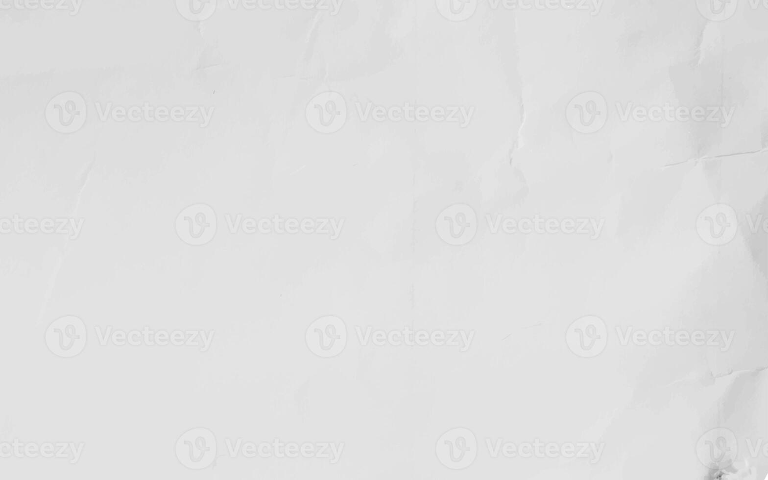 White crumpled craft paper texture as background. Light grey paper texture, Old vintage page or grunge vignette of old newspaper. Pattern rough art creased grunge letter with copy space for text. photo