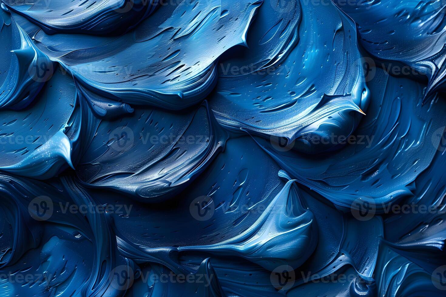 Abstract Blue Texture - Artistic Pattern in Rich Blue Tones for Digital Art and Design photo