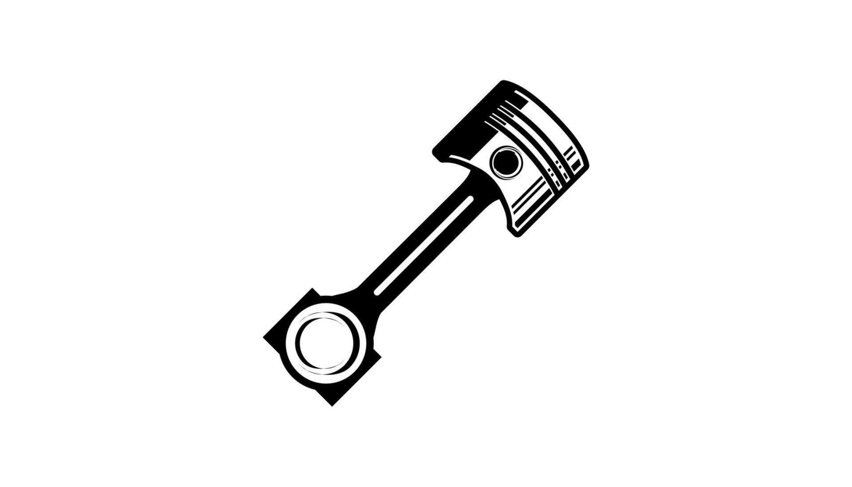 Piston Engine Illustration template eps vector