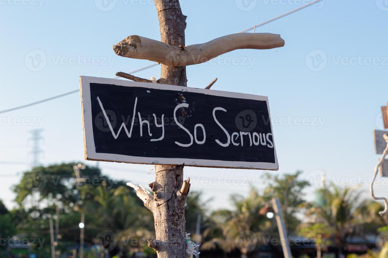 Wooden signs with motivational quotes, inspiration and ideas, decoration for cafe photo