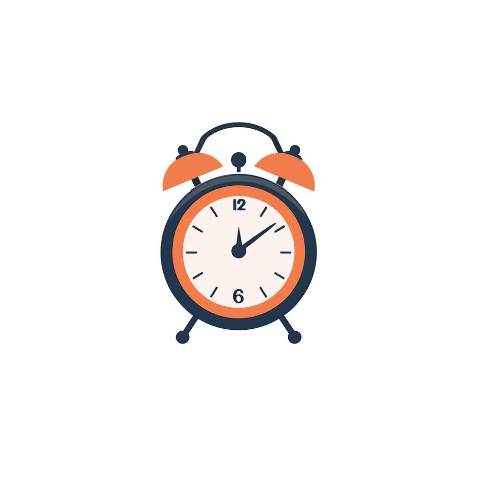 illustration of an alarm clock vector