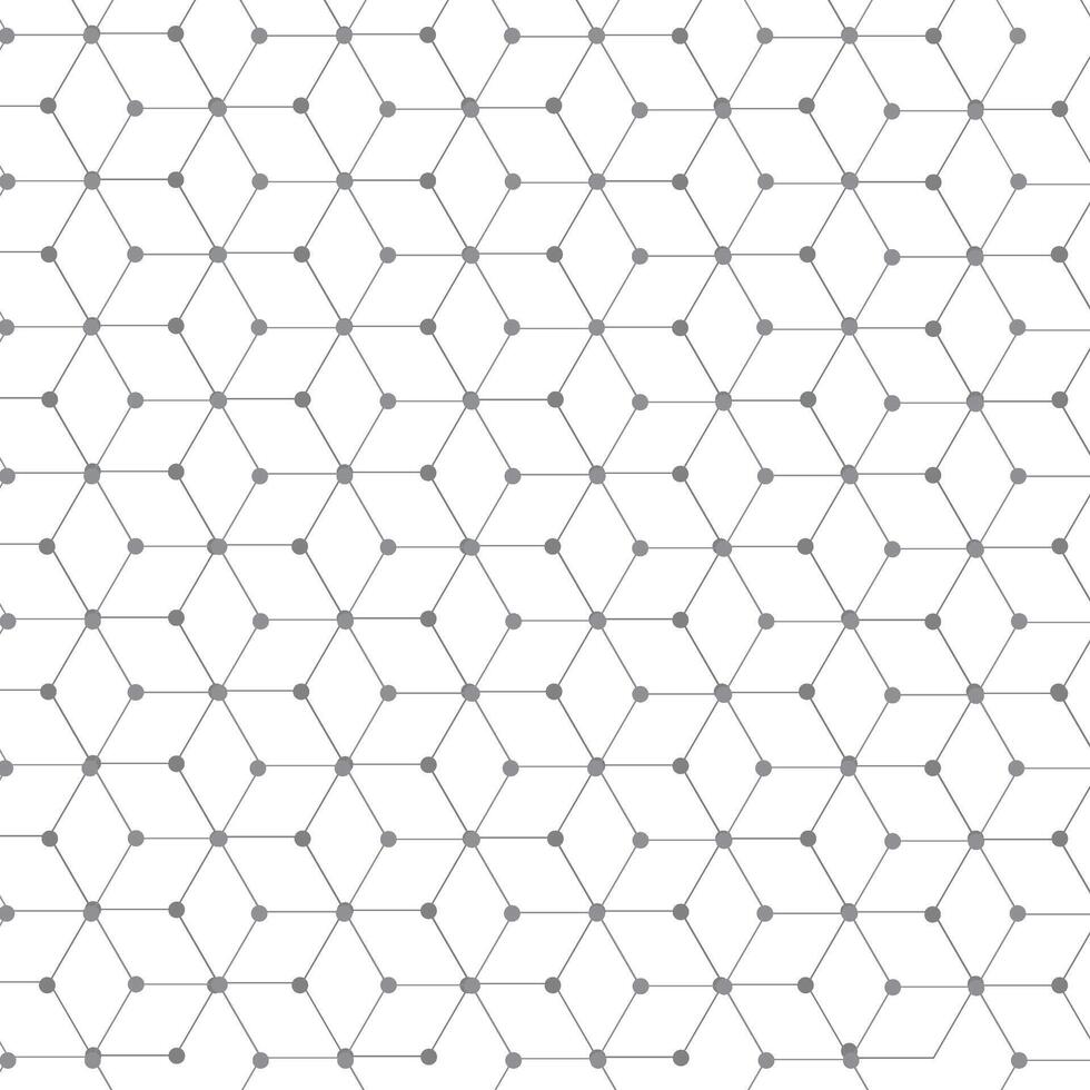 Seamless geometric pattern. Abstract cube seamless pattern vector