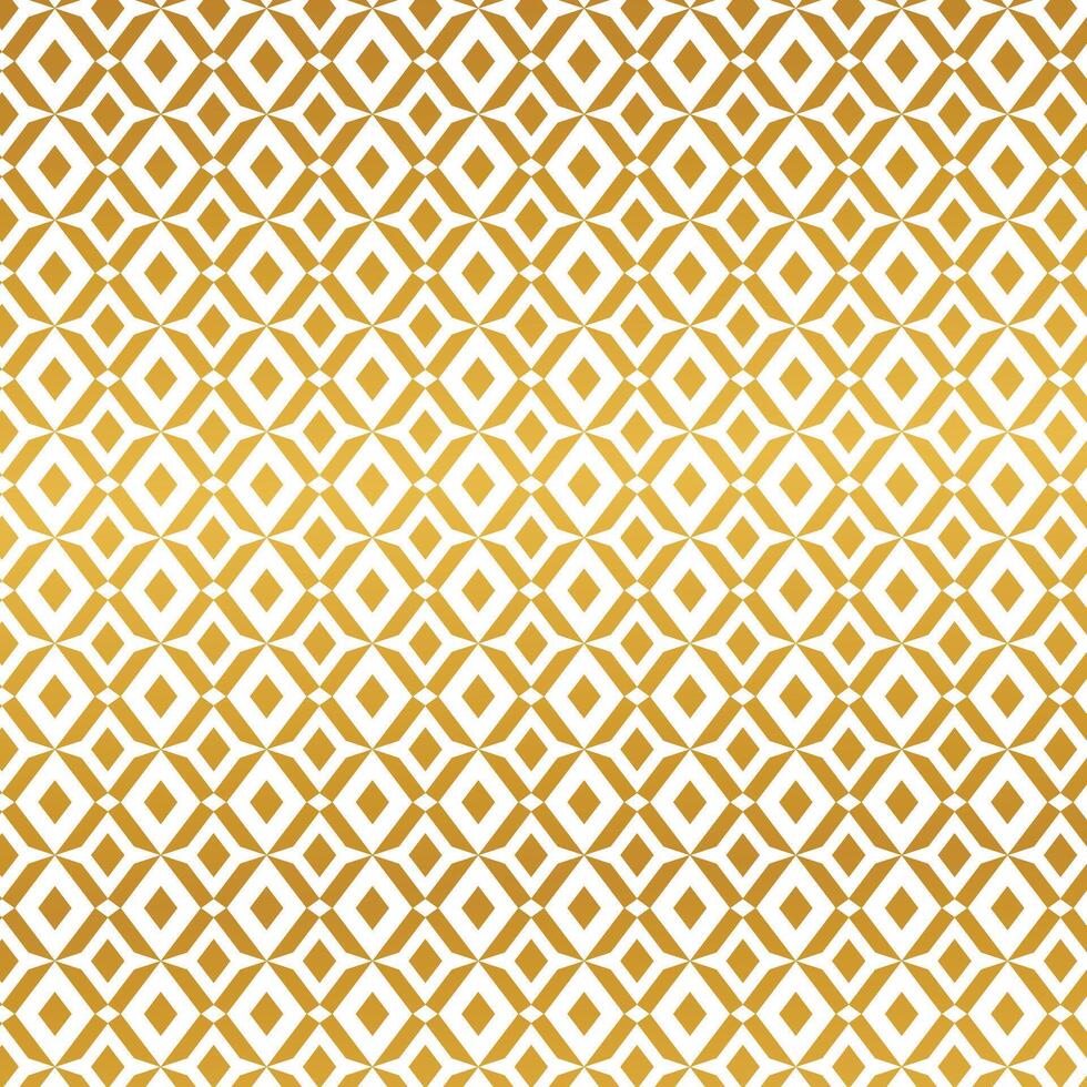 golden diamond shapes geometric elegance vector