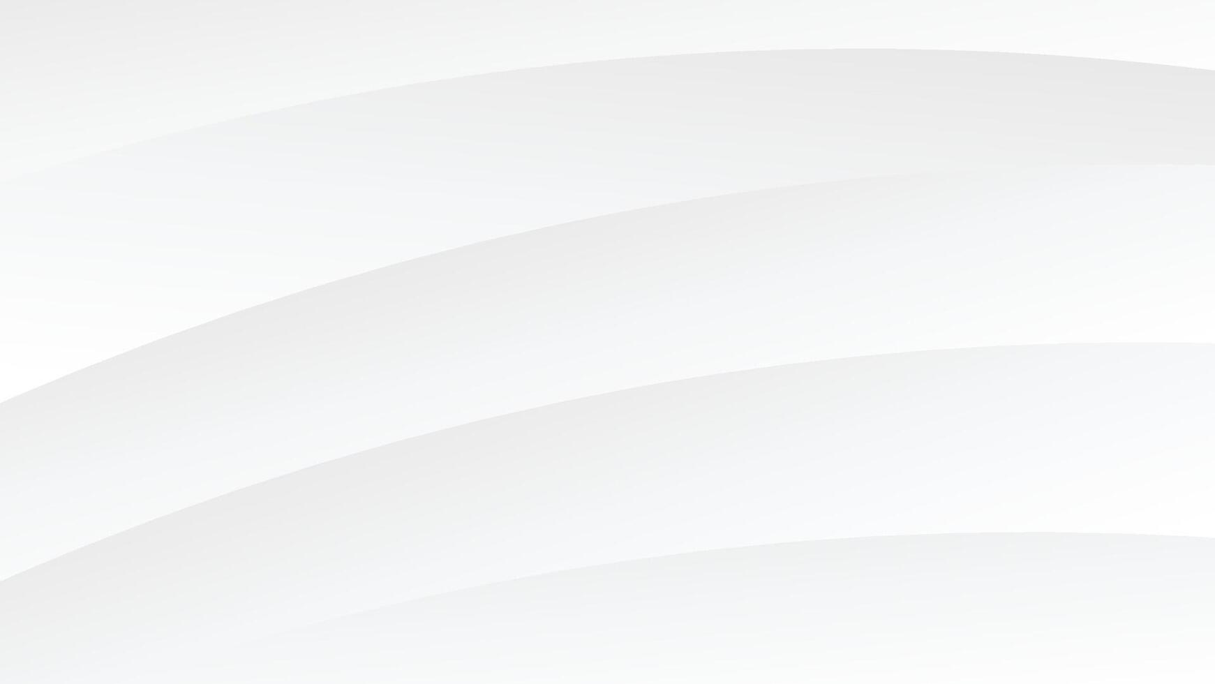 abstract white curve geometric shapebackground vector