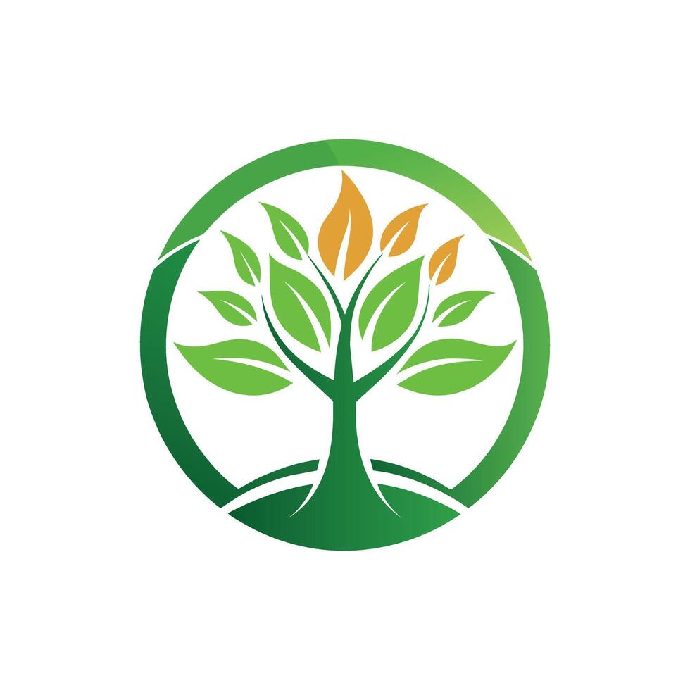 Illustration of a tree vector