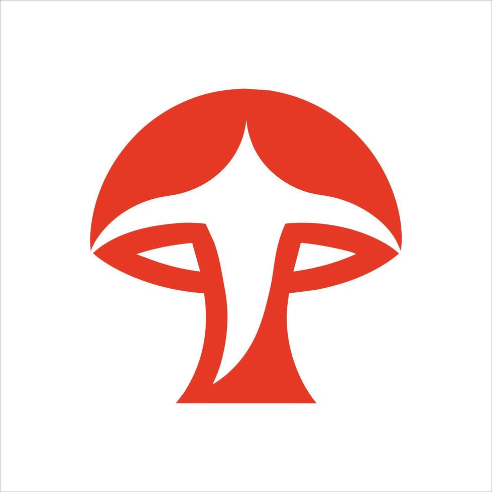 Logo Icon Illustration of Mushroom vector
