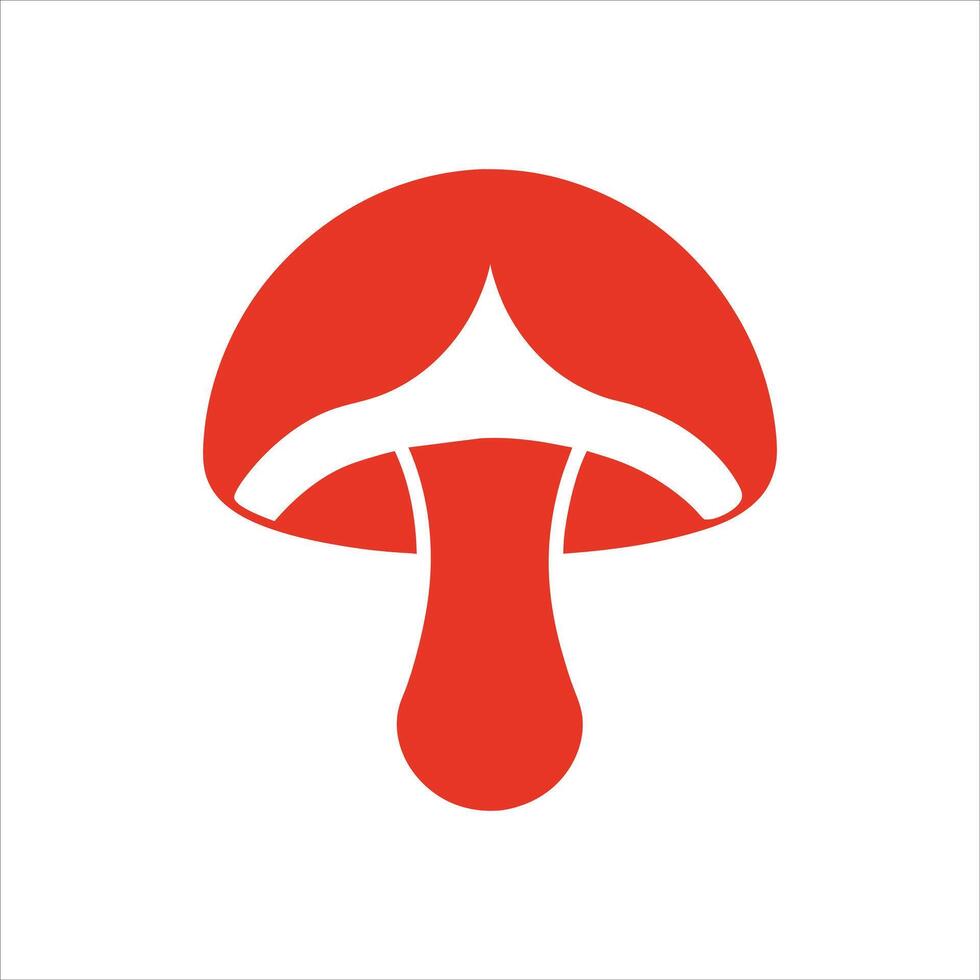 Icon Logo Mushroom Illustration vector