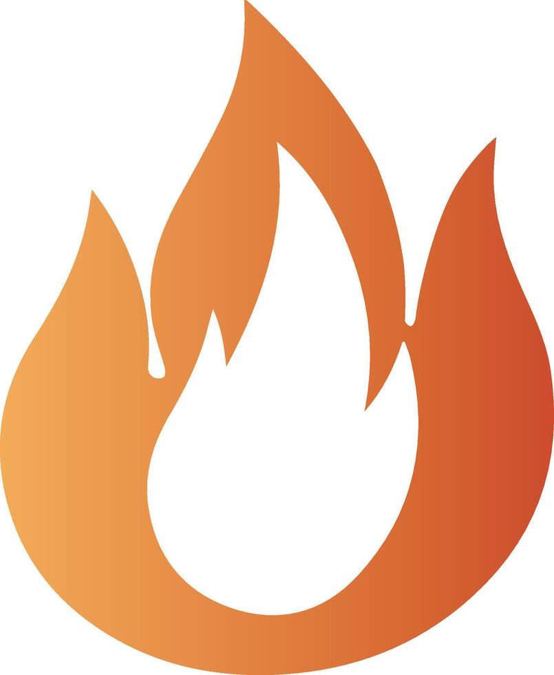 Fire flame Logo Template vector