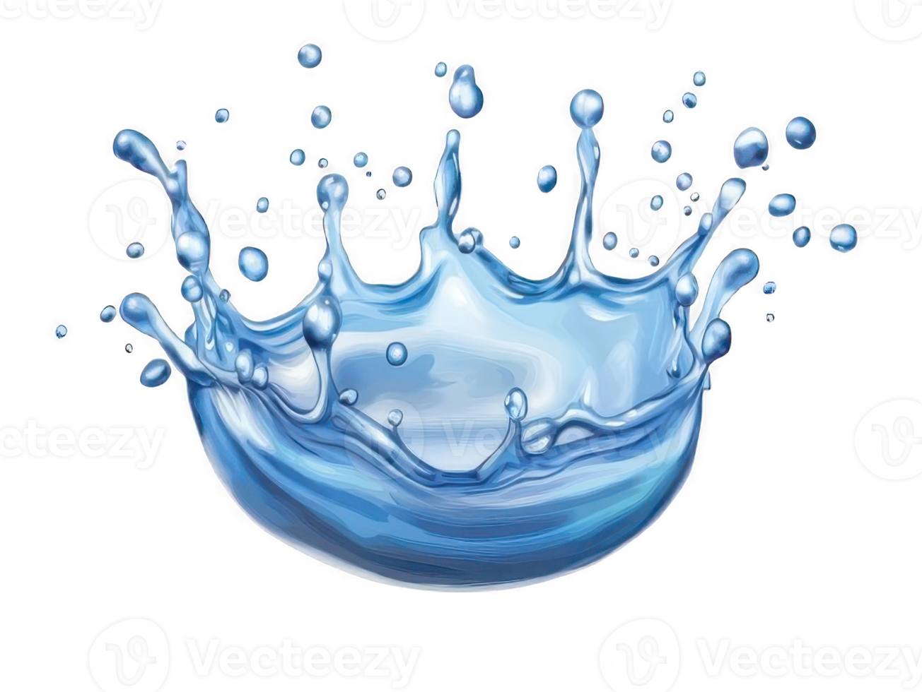 water splash. transparent background png