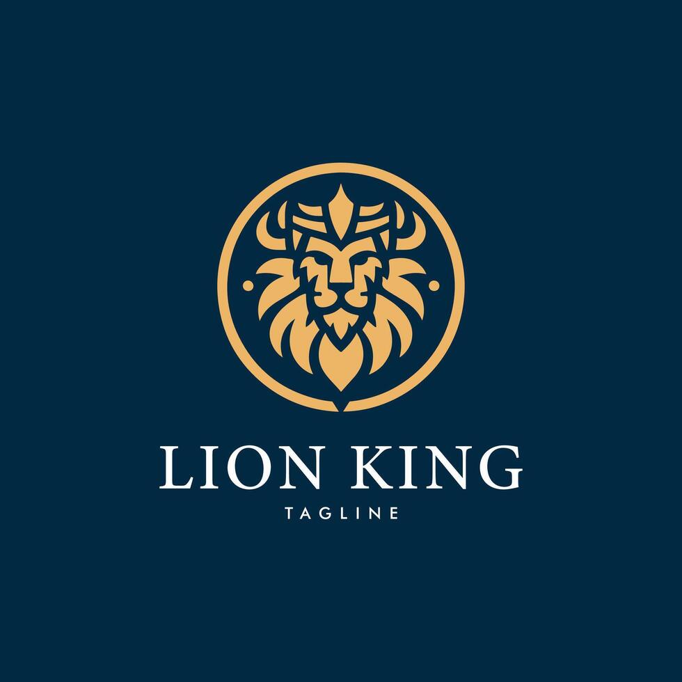 Lion logo Design illustration vector