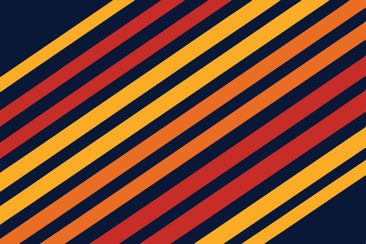A colorful striped background with red, yellow and blue stripes vector
