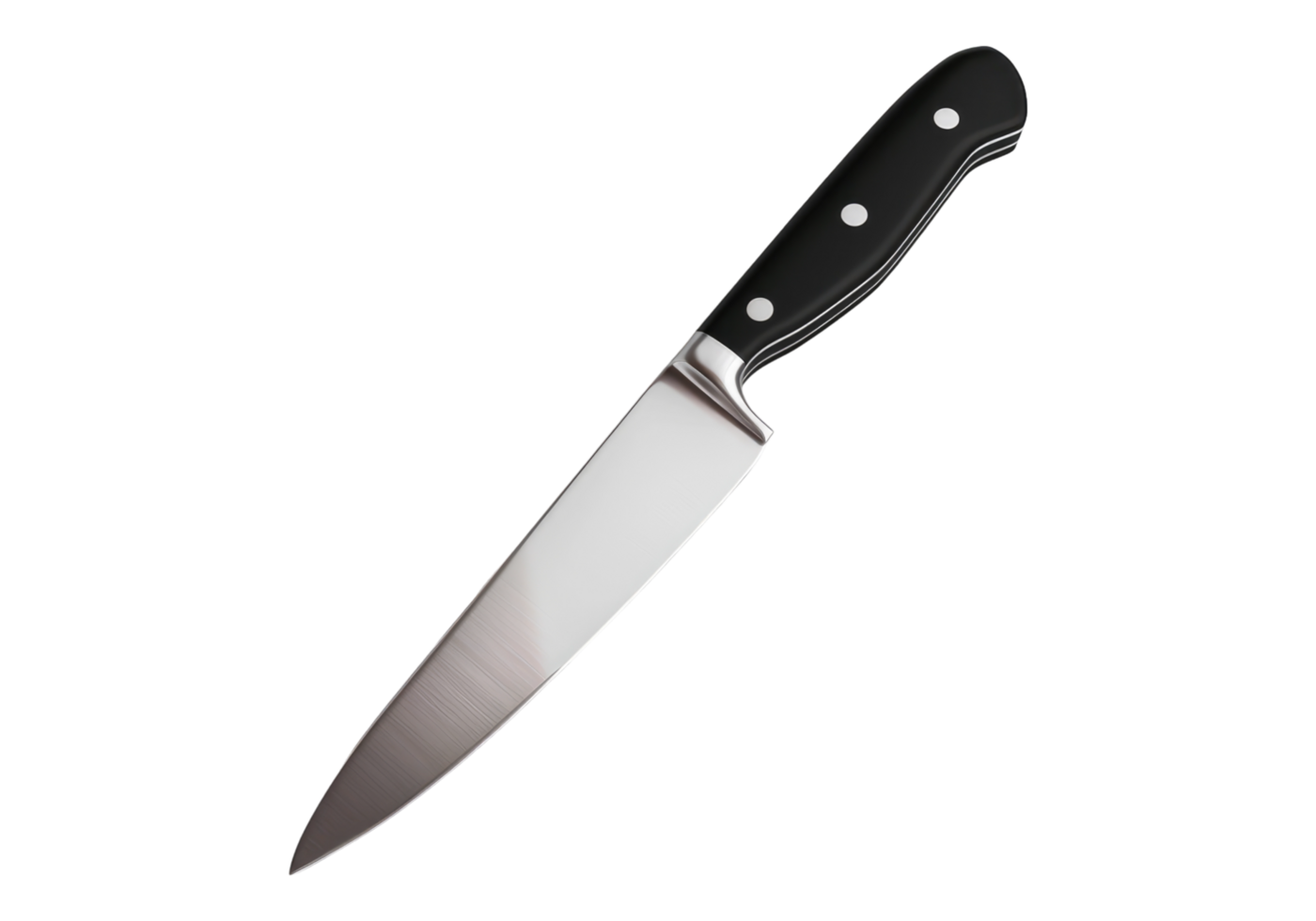 Kitchen knife Isolated in transparent background. png