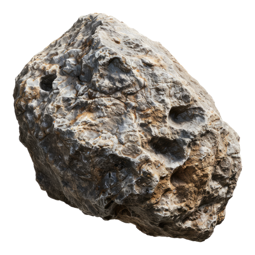 Asteroid isolated on transparent background png