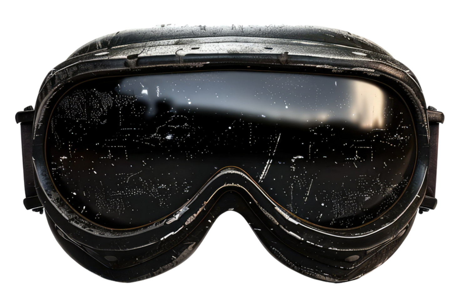 Biker goggles isolated on transparent background. png